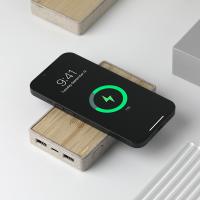 Powerbank 1000 mAh Bambu Wireless Mobil Şarj Cihazı