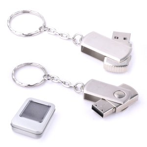 USB 3.0 Bellek 32 GB Döner Kapaklı Metal Anahtar...